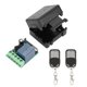 thumbnail image 3 of Receptor y transmisor interruptor de control remoto de un solo canal de 12V, conjunto de código de aprendizaje de 2 botones, 3 of 10