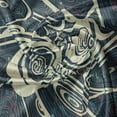thumbnail image 5 of Ambesonne Grunge Valance Pack of 2, Circles of the Tree, 42"X12", Reseda Green Blue, 5 of 5