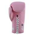 thumbnail image 3 of Fadi Sports A2 Lace up Boxing Gloves Made of Matte Cow Hide Leather Pink - 12 oz, 3 of 14