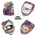 thumbnail image 5 of Casual Raptor Surrounded by Flowers Backpack for School,College and Travel, Water Resistant Bookbag,, 5 of 7