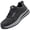 Gray, variant on AUXDIQ Safety Trainers Men Women Steel Toe Cap Trainers Lightweight Work Shoes Comfy Industrial Sneakers Construction Work Boots