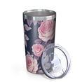 thumbnail image 2 of Pioneer Flower 10oz Tumblers Stainless Steel Tumbler with Lid and Straw,Vacuum Insulated Double Wall Travel Tumbler Cups with Cleaning Brush for Coffee, Tea, 2 of 4