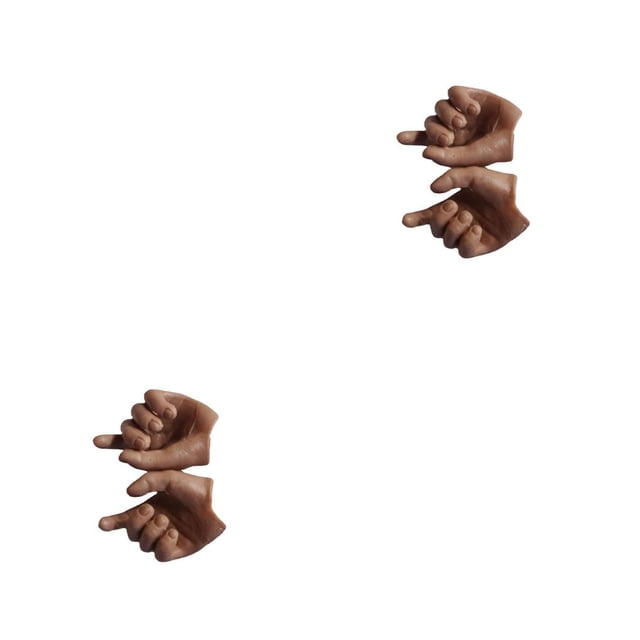QualitChoice Professional 12 inch 1/6 Scale Lifelike Action Figure Bodies Practical Hand Type Model Wear-resistant Body Connector Type 2 2Set