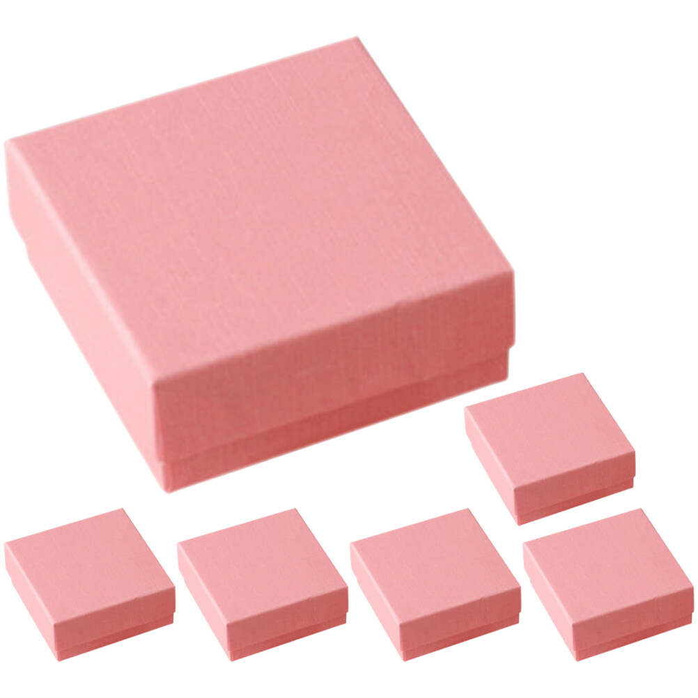 6 pcs Cardboard Jewelry Gift Boxes Jewelry Storage Boxes Earrings