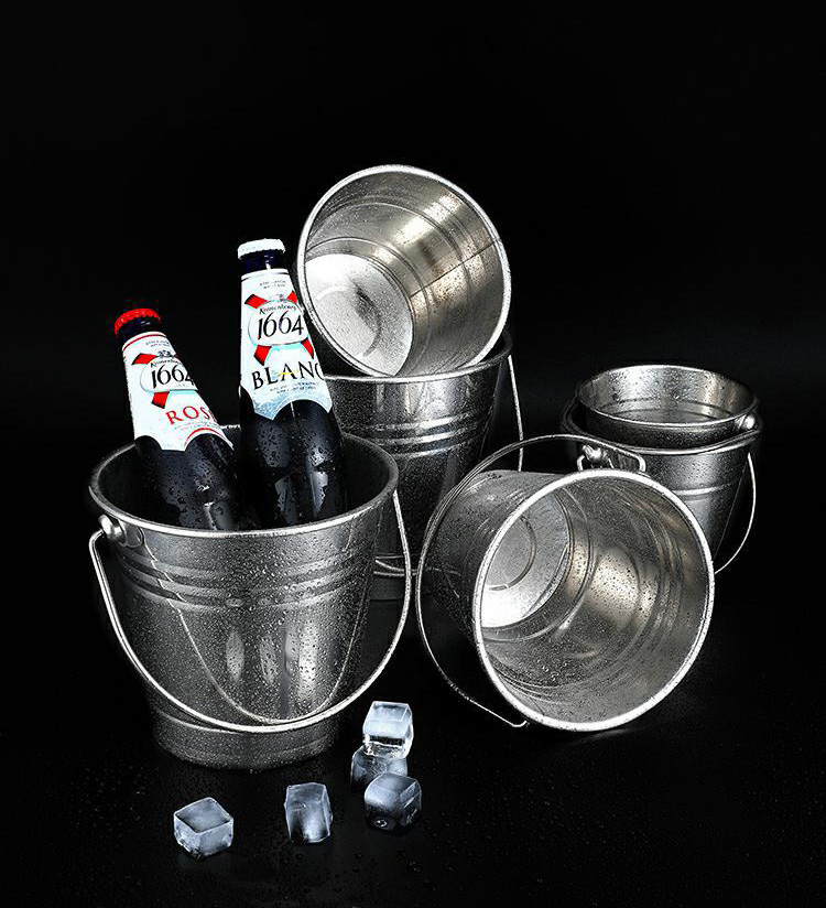 Seenda Ice Bucket, Scoop, 3 Liter Bucket with Handles for Parties