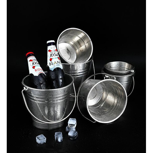 Seenda Ice Bucket, Scoop, 3 Liter Bucket with Handles for Parties