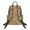 thumbnail image 2 of Naloa Cartoon Fire Truck Print Lightweight DayBackpack Suitable for school, work, shopping, travel, etc., 2 of 5