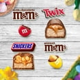 thumbnail image 4 of SNICKERS, M&M'S Milk Chocolate, MILKY WAY & TWIX Individually Wrapped Easter Candy, Easter Egg and Basket Stuffers, 75 Ct Bulk Bag, 4 of 5