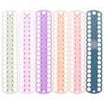 thumbnail image 1 of 6pcs Plastic Cross Stitch Thread Organizers Winding Plate Sewing Embroidery Thread Winding Board, 1 of 8