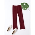 thumbnail image 5 of YiZYiF Girls Solid Stretchy Fitness Jazz Dance Pants Dancewear, 5 of 7