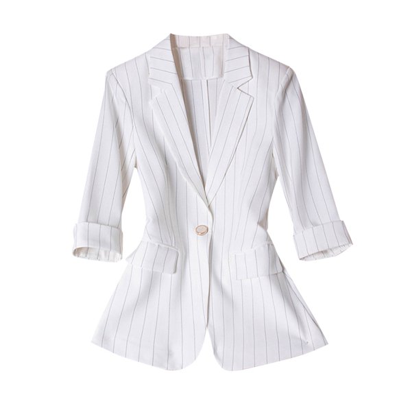 Women's Blazer Women's Suit Jacket Solid Color Casual for Work Office Casual - Stylish Comfortable Women's Blazer
