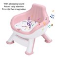 thumbnail image 4 of Silla De Bebé Con Sonido De Pitido, Soporte Para Respaldo, Patas Estables, Silla Multifunción Para Cojín Suave, Silla Con Patas Estables, 4 of 8