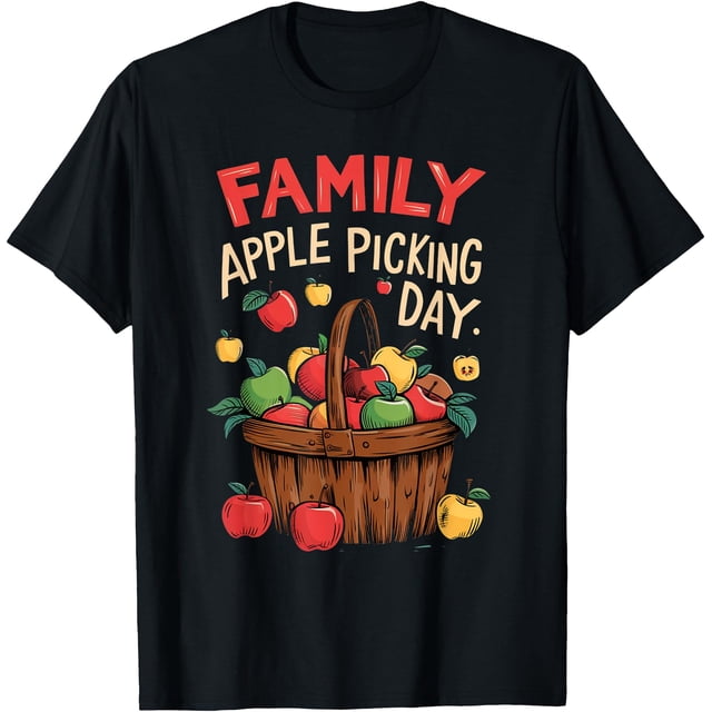 T-Shirt Amusant pour la Journée Pomme - comme sur l'Image - m
