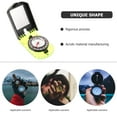 thumbnail image 6 of Outdoor Compass Transparent Scale Hiking Compasses Hunting Navigation Survival Travel, 6 of 6