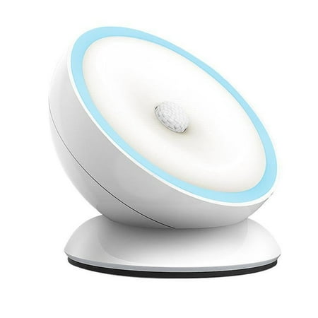 

360-degree rotating led night light light-controlled human body induction light