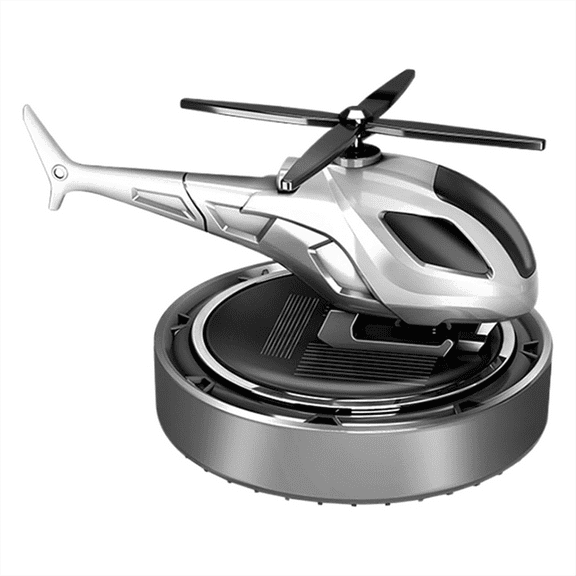 Car Air Fresheners Helicopter Design Solar Dashboard - Long-Lasting Natural Diffusion for Motorhome, Gym, Animals,1 * car air freshener,As Shown