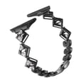 thumbnail image 4 of Bling Band Compatible for Apple Watch 38mm 40mm 41mm for Women, Cute Fashion Sparkle Bracelet Jewelry Metal Strap with Bands Removal Tool for iWatch Series 9 8 7 6 5 4 3 2 1 SE,Black, 4 of 9