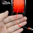 thumbnail image 2 of Keep Diving Aluminium Spool Reel Polyester Rope Hanging Rotatable Reels Freediving Underwater Accessories with Double End Hook Gold 30m, 2 of 8