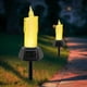 thumbnail image 2 of Price cut Solar Candle Light Outdoor Candle Ground Light Garden Decorative Light Camping Atmosphere Light, 2 of 5