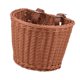 thumbnail image 1 of Cesta de bicicleta para niños, cesta de almacenamiento desmontable, cesta multiusos para bicicleta infantil. Marrón, 1 of 9