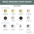 thumbnail image 6 of Baldwin Hd.Vas.Ssr Vashon Non-Turning One-Sided Dummy Door Knob - Brass, 6 of 6
