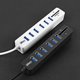 thumbnail image 3 of JDL-HSD8 USB Hub Combo Splitter 3/6 puertos USB 2.0 opcional yeacher Concentrador USB, 3 of 8