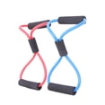 thumbnail image 2 of 2 PCS Gym 8 Word Chest Developer Rubber Latex Resistance Bands Pulling Rope Exercise Stretch Fitness Yoga Tube, 2 of 6