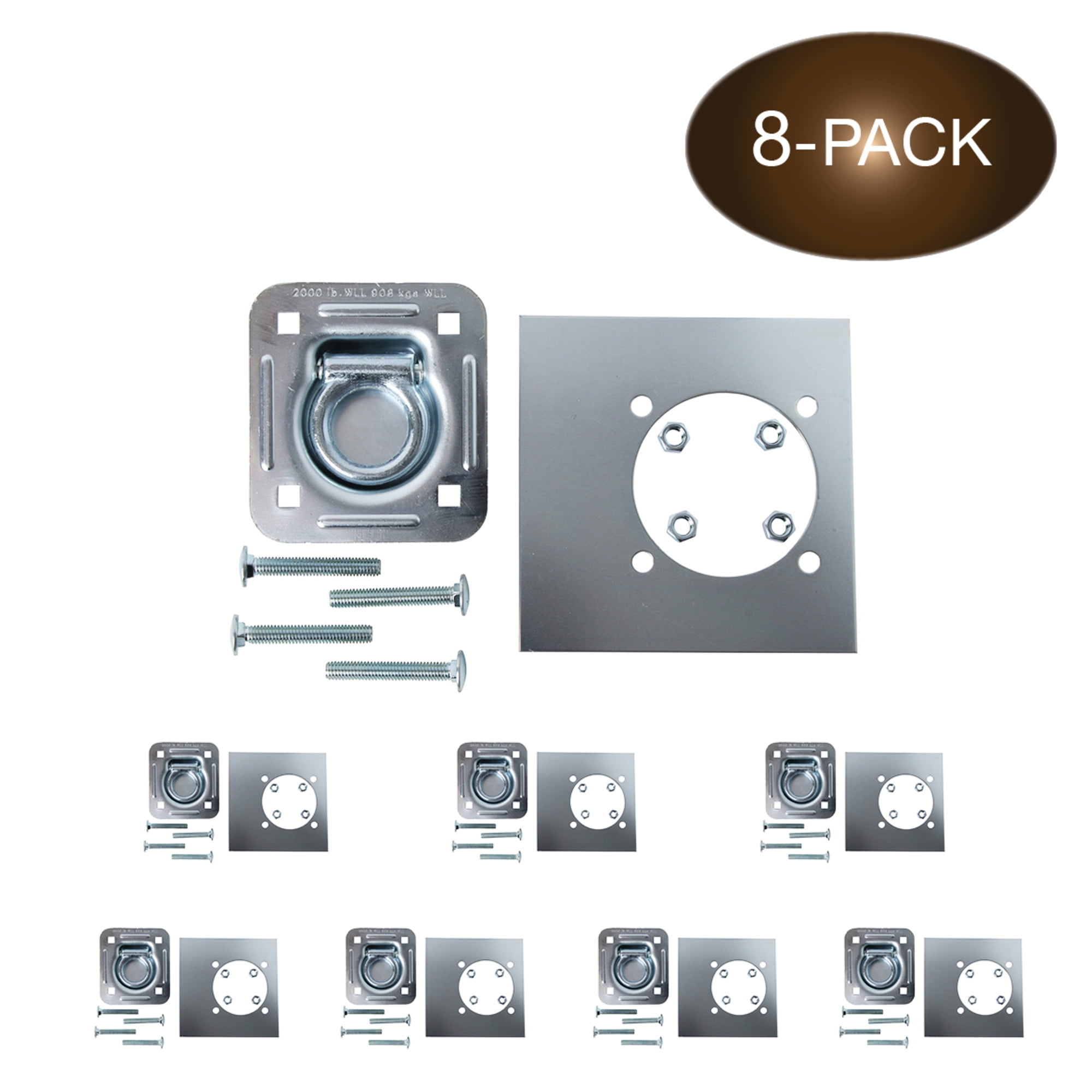 recessed tie down anchors