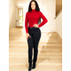 thumbnail image 4 of Set De 2 Suéter Malabis Mujer Otoño Invierno Cuello Redondo UNITALLA, 4 of 6
