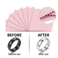 thumbnail image 6 of 2 Pcs Jewelry Polishing Cleaning Cloth Polishing Cleaning Cloth Made Jewelry Cleaning Cloth Jewelry Polishing Cloth for Gold Silver Platinum Coins Watches Silverware, 3.15"x3.15", Gray, 6 of 9