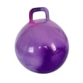 thumbnail image 3 of Pelota para saltar, pelota hinchable con mango, pelota de ejercicio, juego de patio al aire libre, 55cm de diámetro para niños, pelota deportiva para Púrpura, 3 of 8
