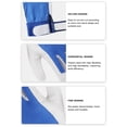 thumbnail image 3 of Qarigey Muñequera elástica antiestática de textura , accesorio de seguridad para soldadura, no es fácil de despegar, tela transpirable para guantes y mitones Rojo Promedio, 3 of 6