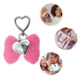 thumbnail image 3 of Unique Bargains 1 Pc Handbag Charms Keychains Stylish Bow Heart Bag Accessories Pink, 3 of 5