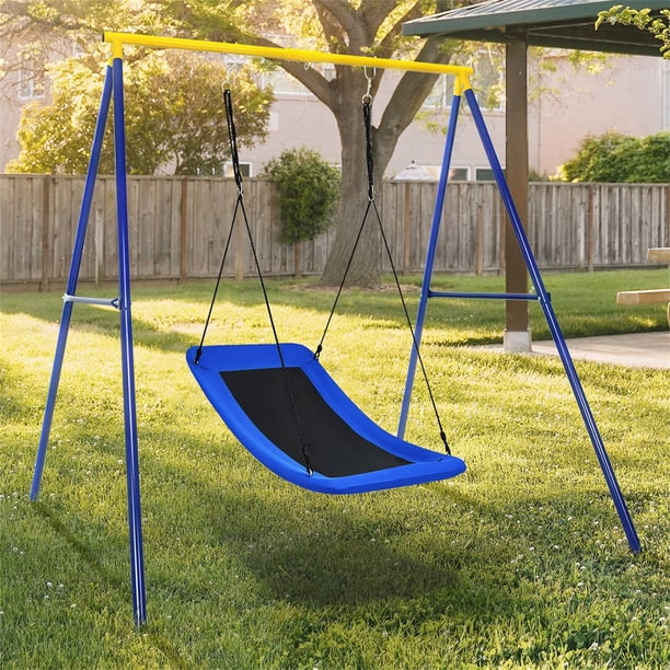 Columpio Para Patio Columpio De Jardín Para Niños - Resistente A La Intemperie - Capacidad 150kg - Fácil Montaje Baloico Jardin Exterior