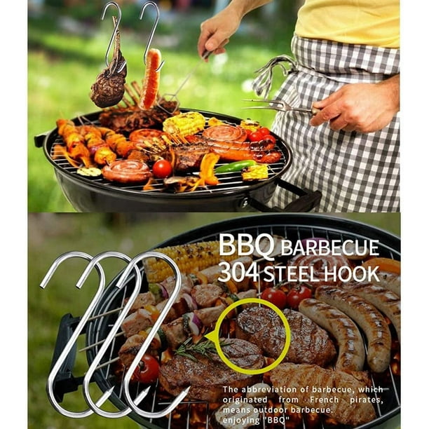 Juego De 2 Ganchos Para Cucharones De Tractor, Color Naranja | Envío Gratis