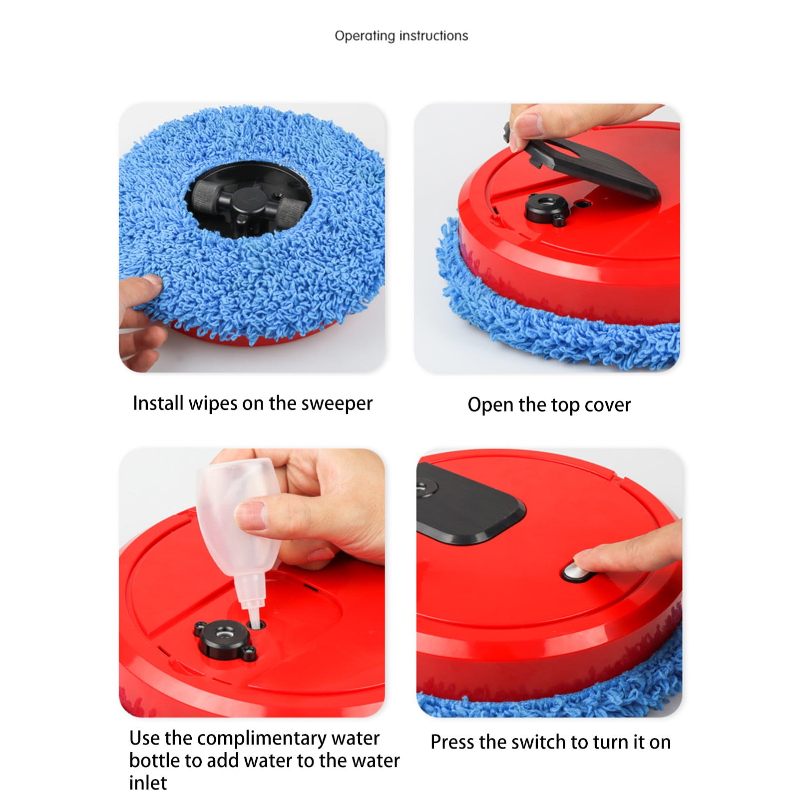 Matoen 3-in-1 Robot Vacuum and Mop Combo, Self Emptying Station for 60 Days, Robotic Vacuum Cleaner with Strong Suction, WiFi/App/Alexa Self-Charging