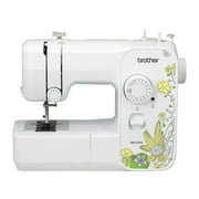 Brother SM1704 17-Stitch Lightweight Sewing Machine (White) with 36-Piece Bobbins and Sewing Threads