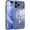 Deep Blue, variant on Magnetic for iPhone 17 Pro Max Case, Clear Crystal Glitter Bling 17 Pro Max Phone Case [Compatible with MagSafe], Shockproof Sparkly Cute Women Girl Cover for iPhone 17 Pro Max, Cosmic Orange