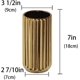 thumbnail image 2 of Florero de oro de 18 cm Floreros de cerámica Florero Decoración Decoración Adepaton LKX-0458, 2 of 6