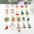 thumbnail image 2 of Christmas Tree Ornaments Set Metal Craft For Christmas DIY decorations Mixed, 2 of 6