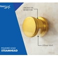 thumbnail image 3 of SteamSpa  Steamhead with Aroma Therapy Reservoir in Brushed Nickel, 3 of 5
