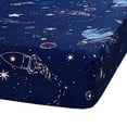 thumbnail image 2 of MAg 4 Pcs Bedding Set Space Sheets galaxy Sheets Planets Stars Rockets Full Sheet Set for Kids Teens and Space-Lovers, Super Soft Microfiber, Full Size, 2 of 4