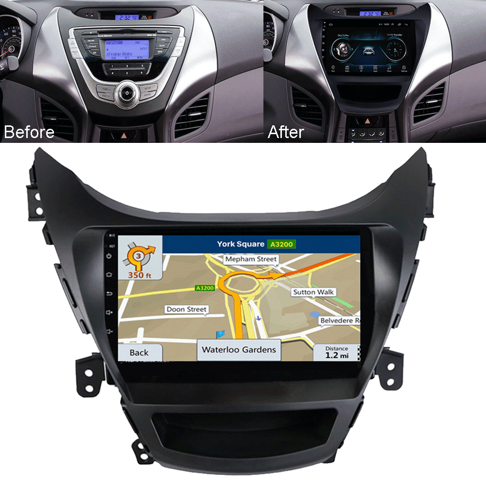 Android Car Stereos For HYUNDAI Elantra 2006-2011 Radio Head Units GPS Device