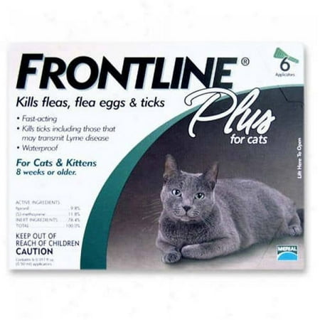Frontline Flea Control Plus for All Cats And Kittens 6 Month Supply