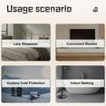 thumbnail image 4 of Bathrobe,Towel Quick Windproof Men Women Towel Windproof Robes Quick Warm Fleece Towel And Warm Towel Robes Fleece Robe Warm Robes Windproof And Bath Towel Quick Fleece Men Robe Bath, 4 of 7