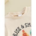 thumbnail image 6 of Miaouyo 2Pcs Baby Boy Summer Outfits Short Sleeve Rooster Print Tops + Shorts Set Infant Clothes, 6 of 10
