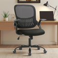 thumbnail image 1 of Silla de oficina ergonómica Sweetcrispy de malla ajustable y giratoria, 1 of 5