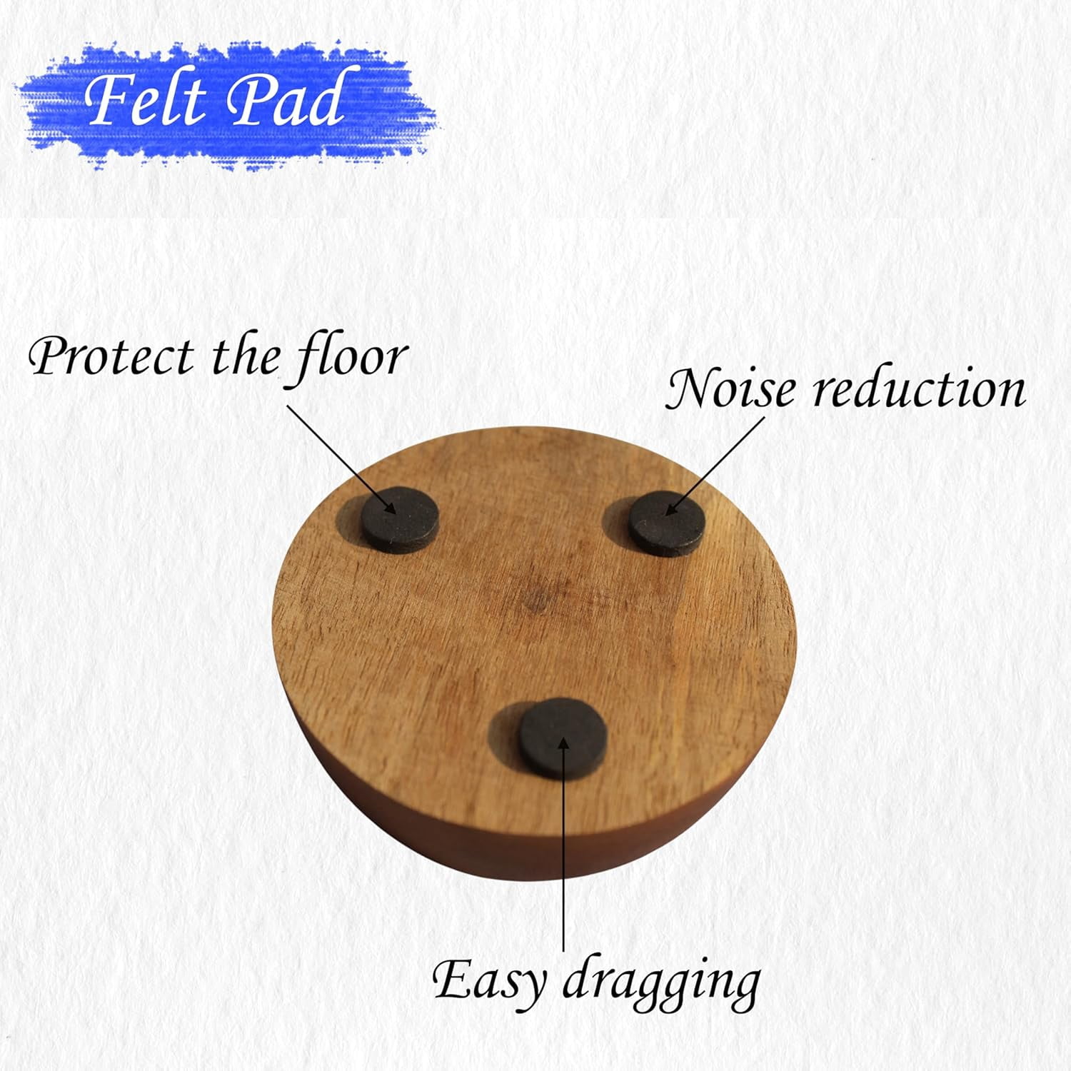 T one Wooden Bed risers (No-Plastic)| Furniture risers | Table risers | Bed Lifts risers | Couch risers| Heavy Duty Bed Riser | Desk risers for Desk Legs (1 inch)