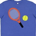 thumbnail image 4 of Inktastic Tennis Racket and Ball Youth T-Shirt, 4 of 5