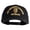 Black, variant on U.S. Army 1st Infantry Division Embroidered Retro Cotton Blend Snapback Cap - Black OSFM